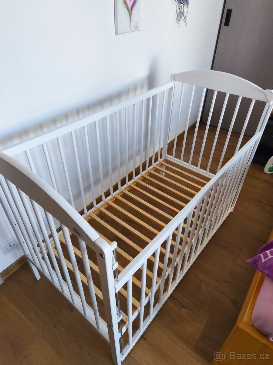 Dětská dřevěná postýlka - 7
