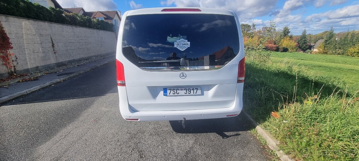 Mercedes V 250d, 14OKw Long, Avantgarde, cz, po prvním majte - 7