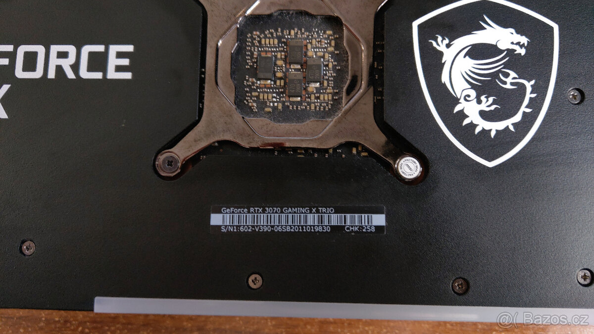 MSI GeForce RTX 3070 Gaming X Trio 8GB - 7