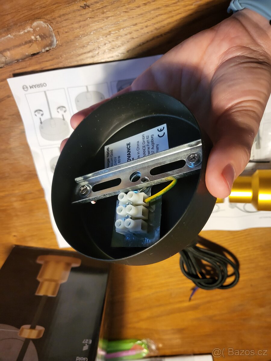 NOVÝ Osram Šňůrový závěs na svítidlo Vintage 1906 Pendulum - 7