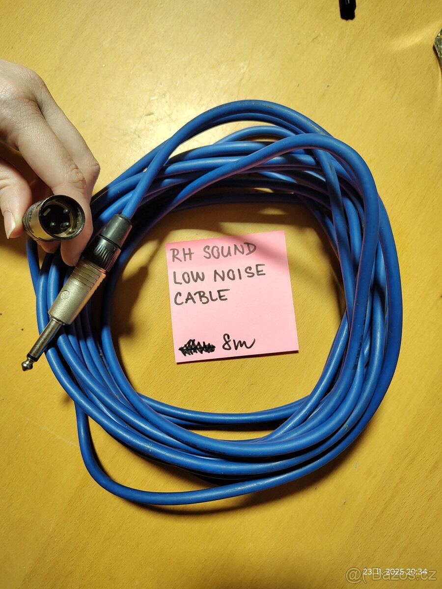 Audio, nástrojové kabely - 7