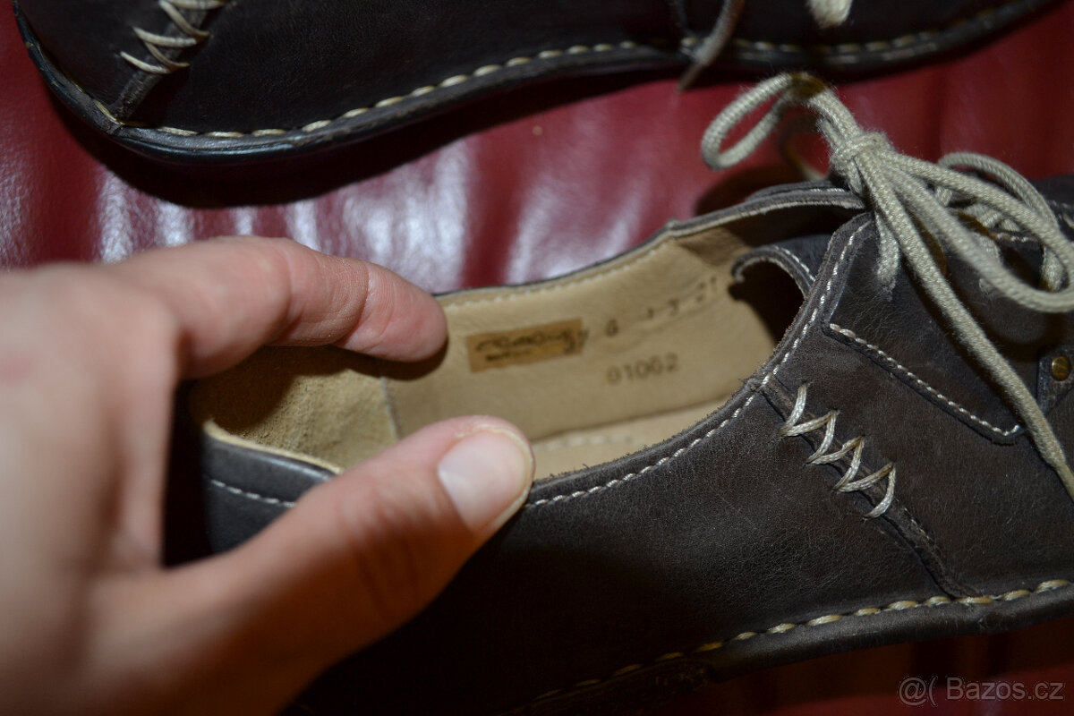 Nové kožené boty zn. Josef Seibel vel.37 - 7
