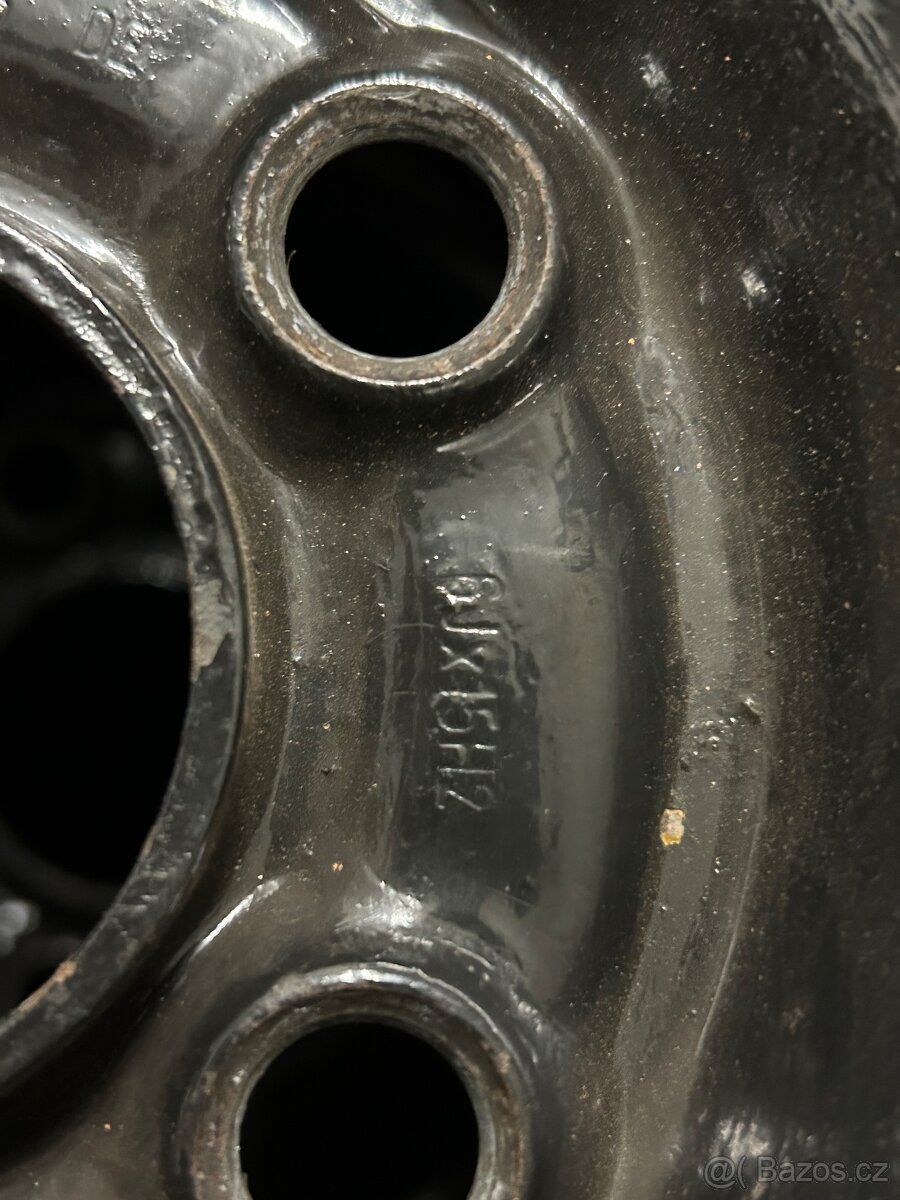Zimní kola 15" na VW, Škoda, Seat apod. 5x100 - 7