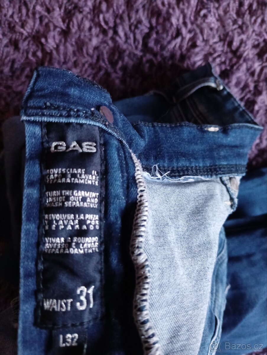 PRODÁM DÁMSKÉ DŽÍNY GAS - 7