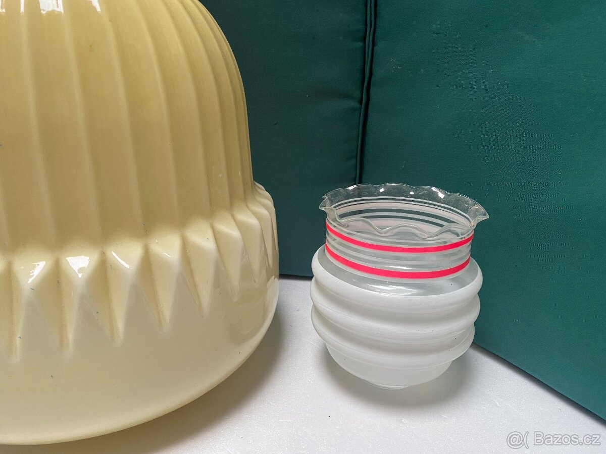 kryty na lampy – retro sada 3 kusů - 7