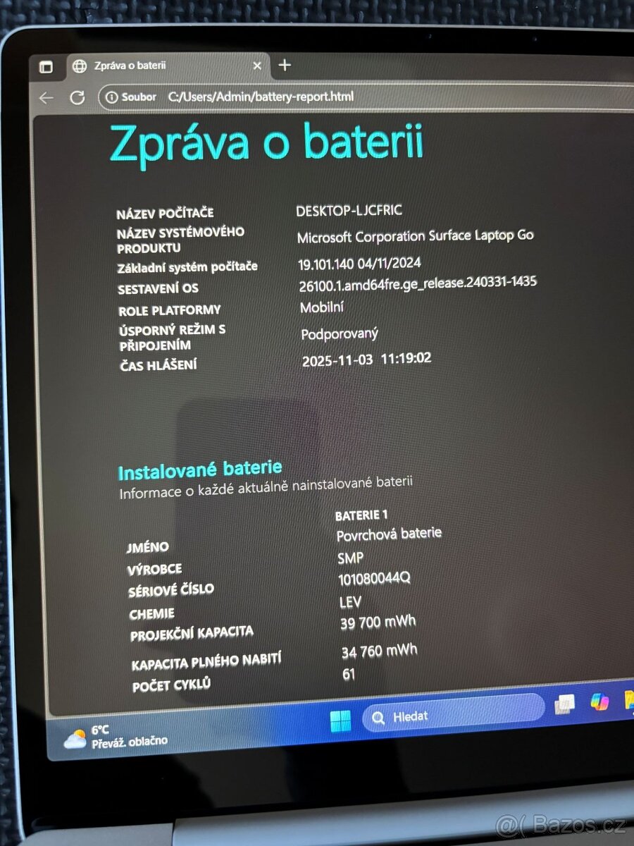 Microsoft Surface Laptop Go (záruka) - 7