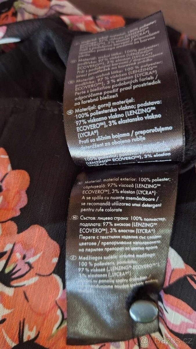 VOÁLOVÉ ŠATY ESMARA vel.XL - 7