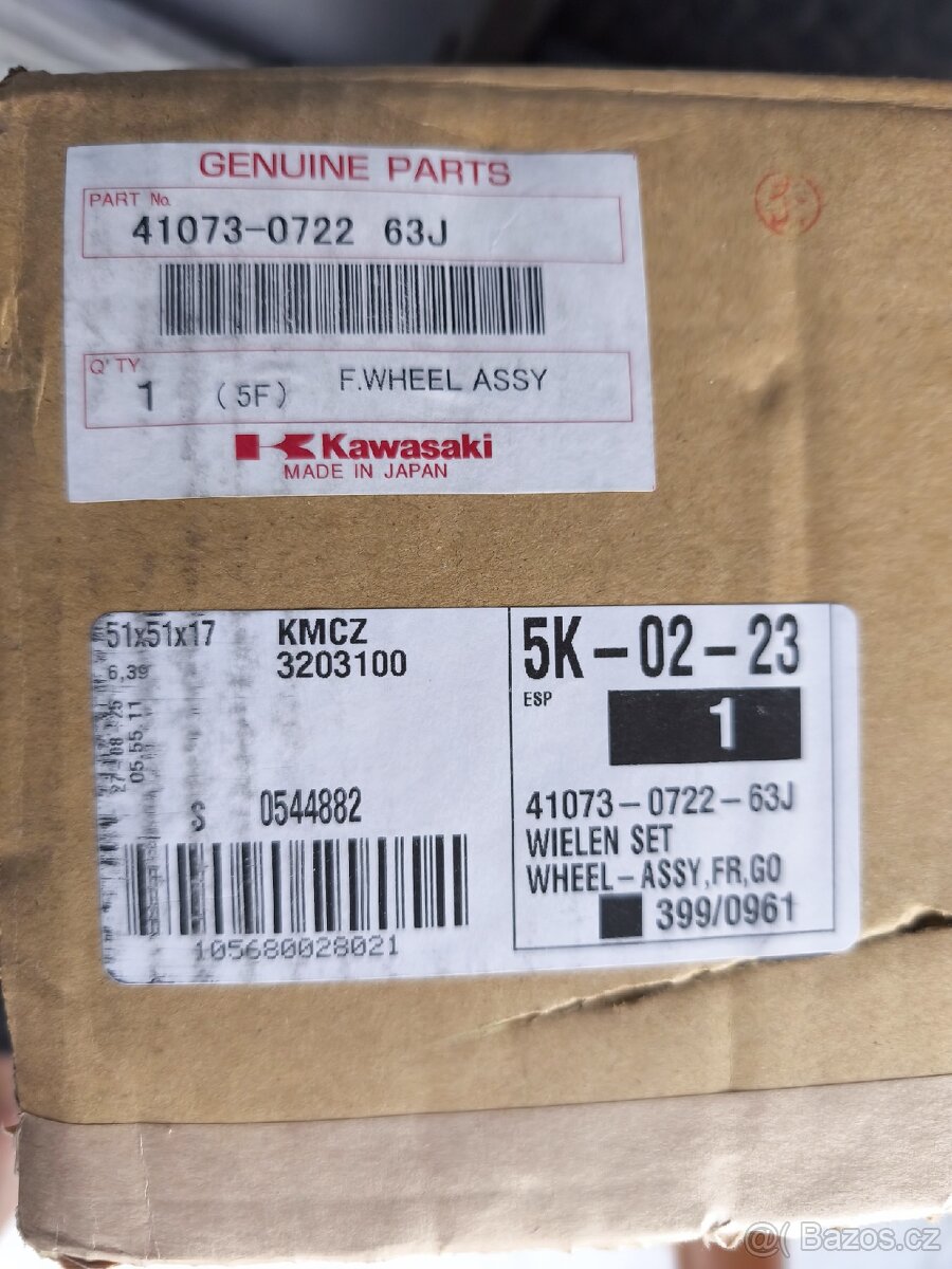 Přední kolo Kawasaki - 7