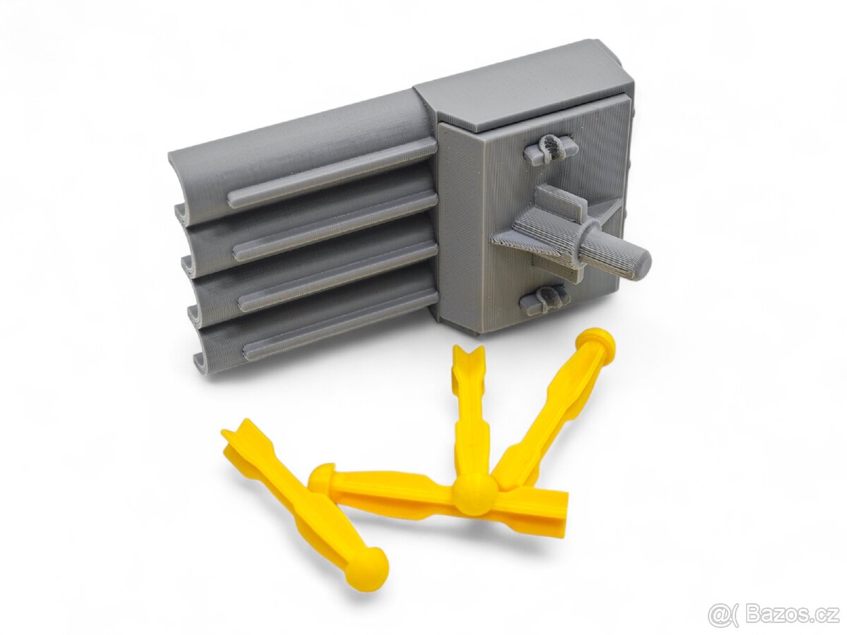 Raketomet pro retro igra transporter 3d tisk - 7