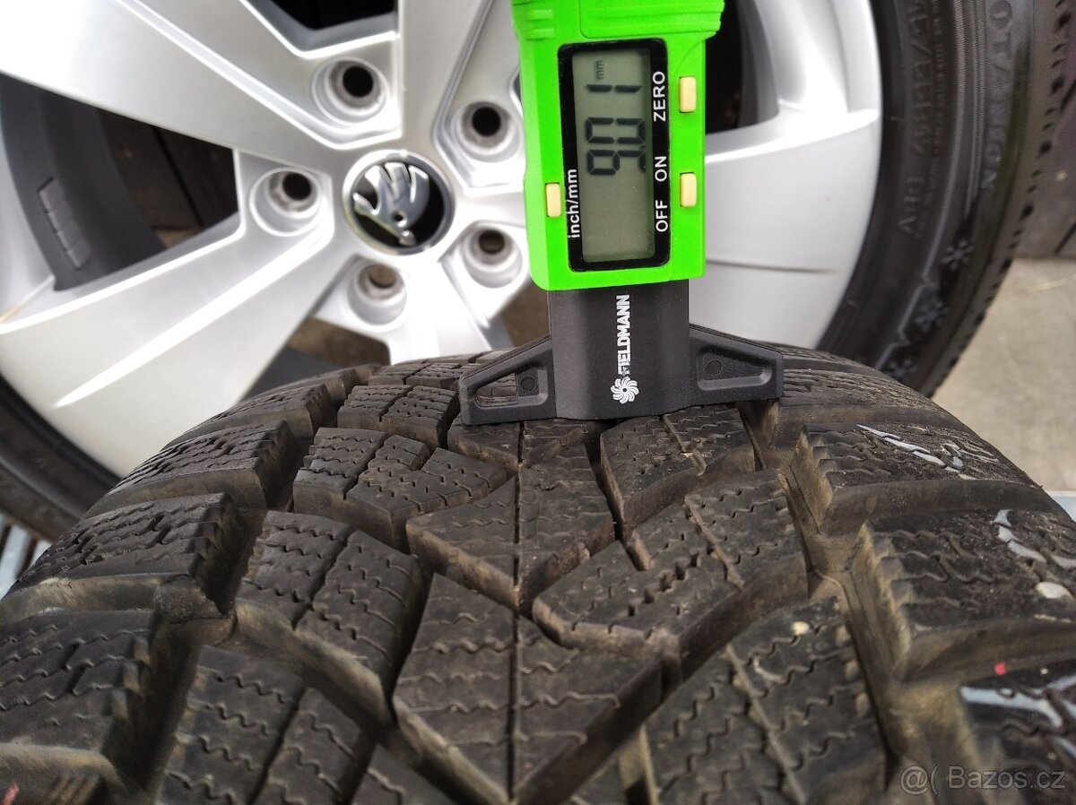 Originál alu sada Škoda Superb III 17" 5x112 - 7