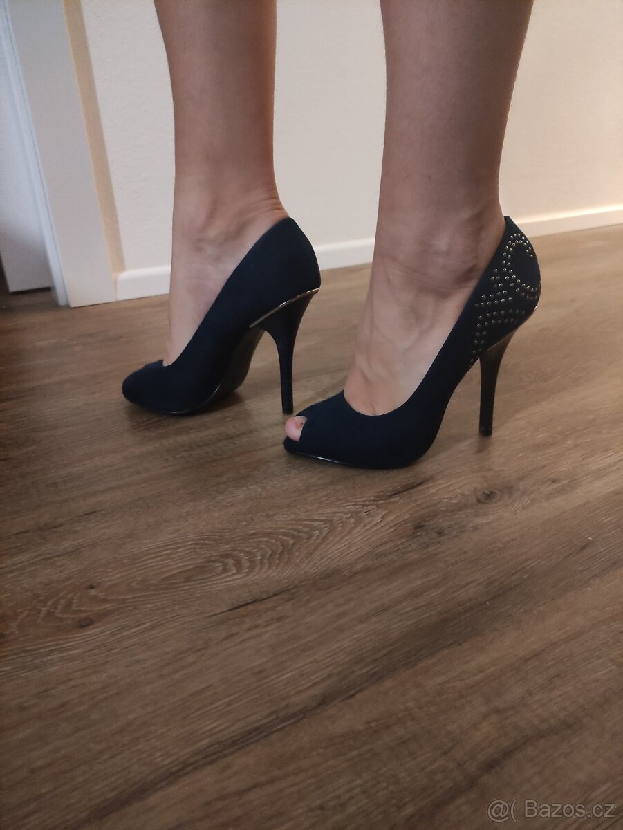 Večerní šaty+ rukavičky,vel.S-36+ Zdarma lodičky/boty - 7