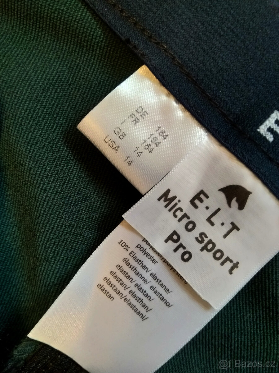 Rajtky ELT vel. 164 zelené NOVÉ - 7