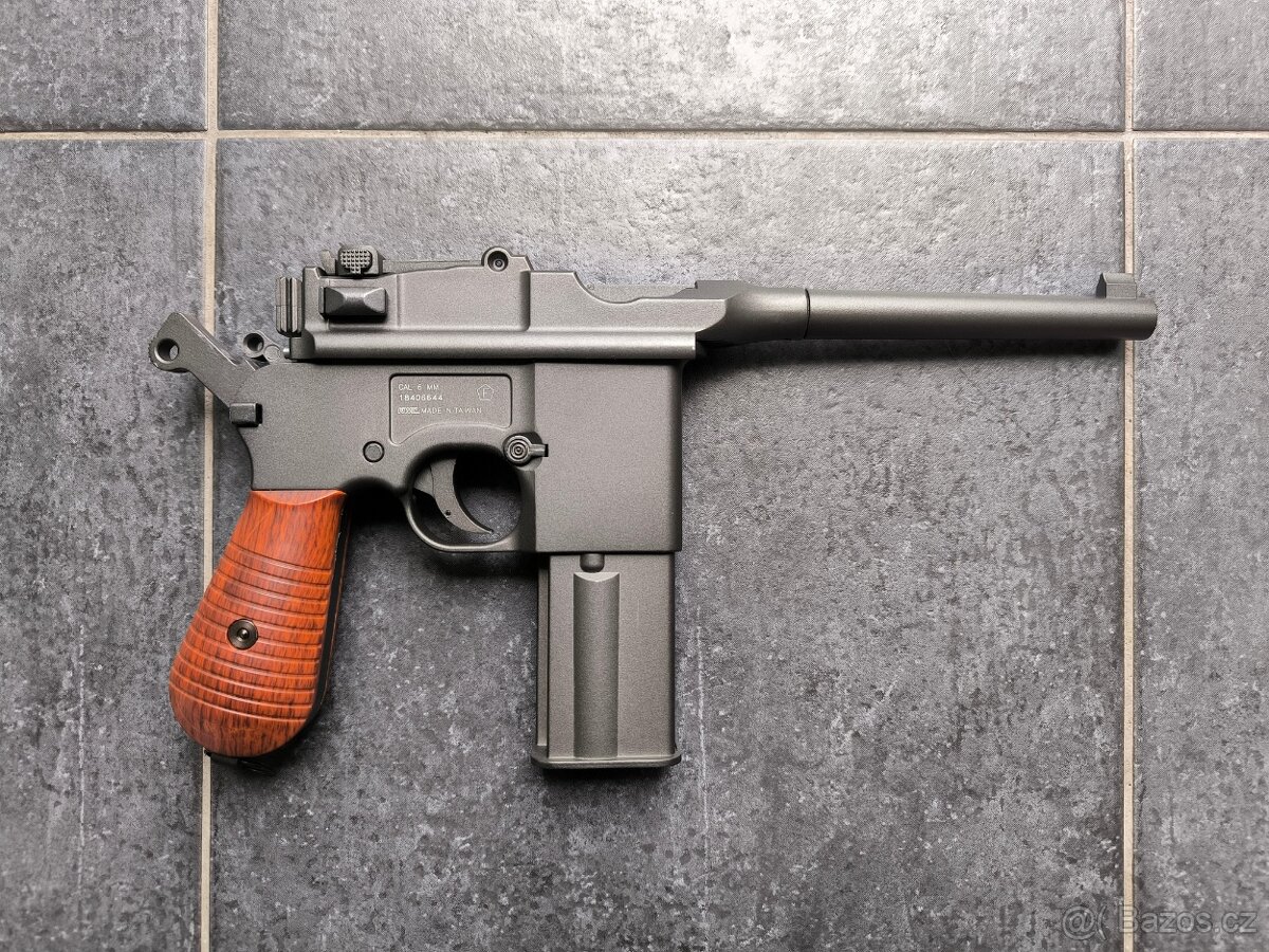 Airsoftová pistole M712 (KWC) + Ochranná maska - 7