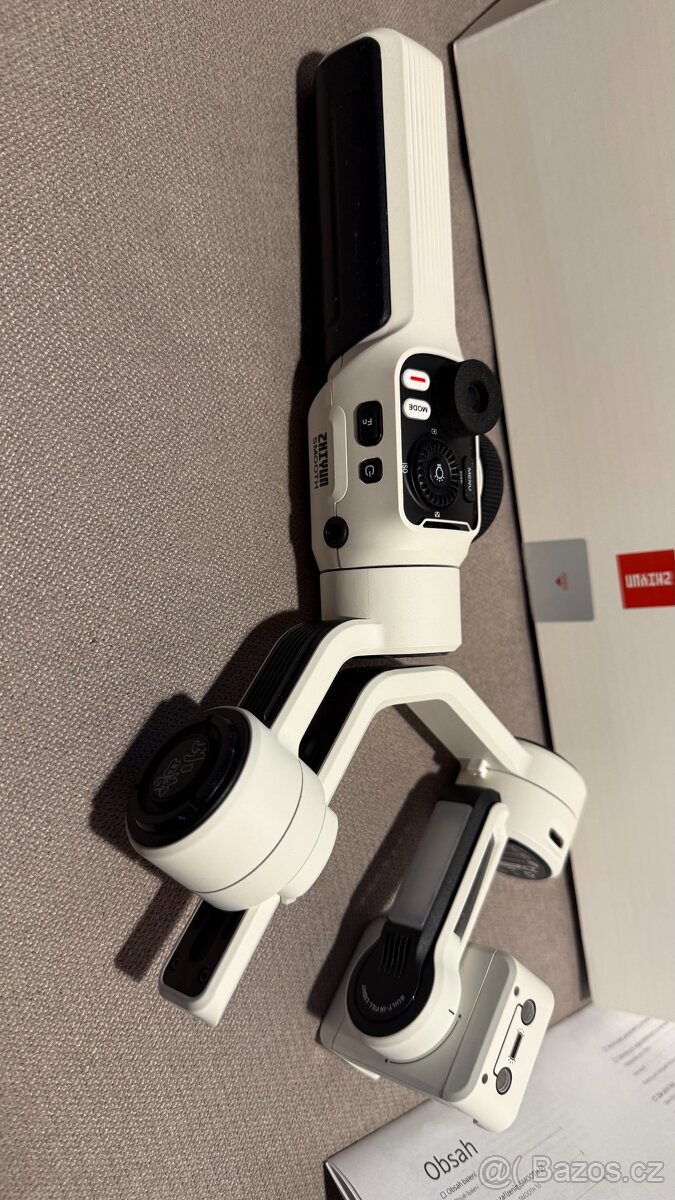 gimbal Zhiyun Smooth 5S Combo White, stativ - 7