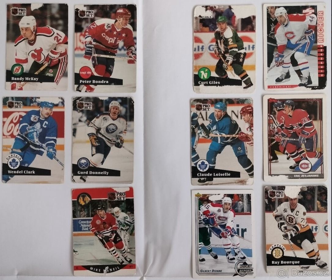 Hokejové, fotbalové a basketbalové karty - 7