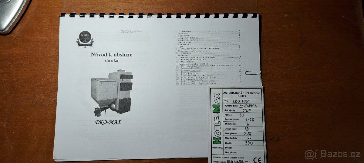 Kotel na uhlí s násypkou - 7