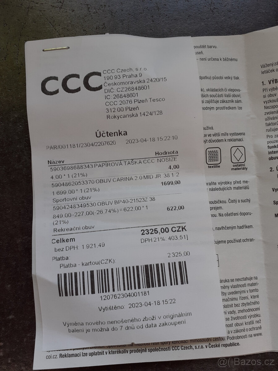 Kožené tenisky Puma Carina JR vel. 38,5 - 7