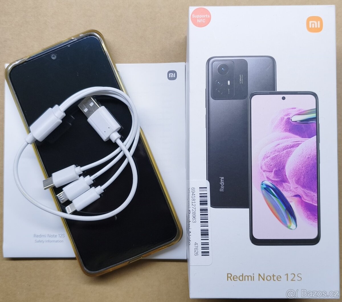 Xiaomi Redmi Note 12S Ice Blue 8GB RAM 256GB ROM - 7