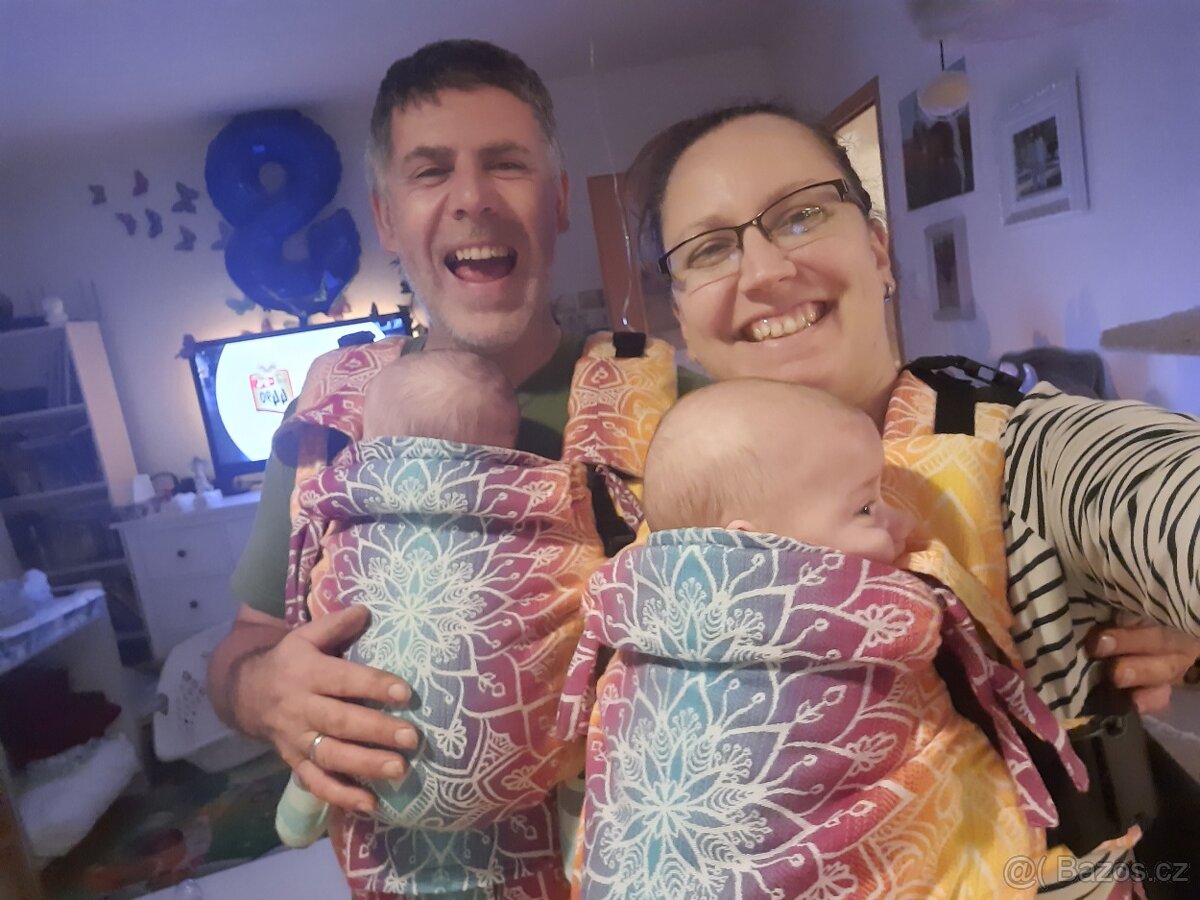 Nosítka beLenka mandala duhová - 7