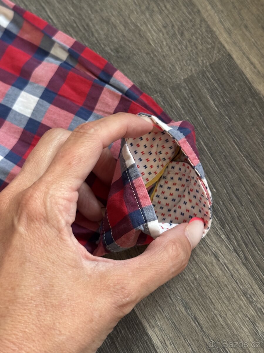 Kostkovaná košile Tommy Hilfiger vel. S - 7