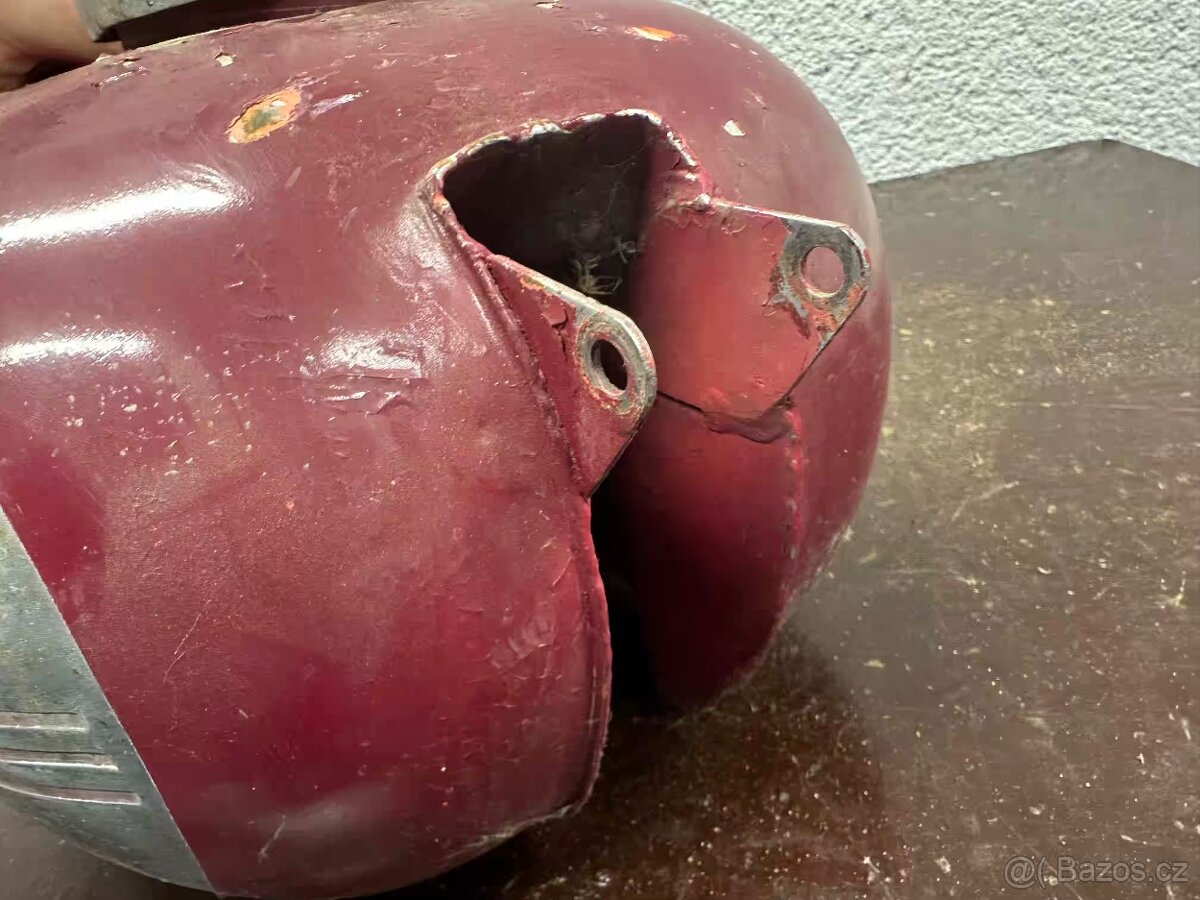 Predám nádrž JAWA 250/353 350/354 KYVACKA s otvor ampérmetr - 7