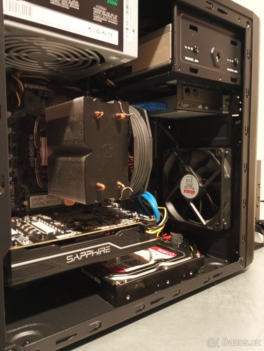 XEON 8vláken,16GB RAM,RX 570 8GB,128GB m.2,1TB HDD,WIN 11 - 7