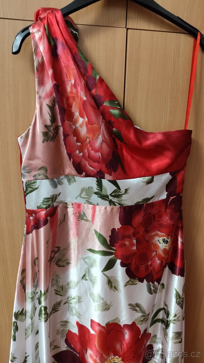 Plesové šaty Ever Pretty, červenobílé - 7