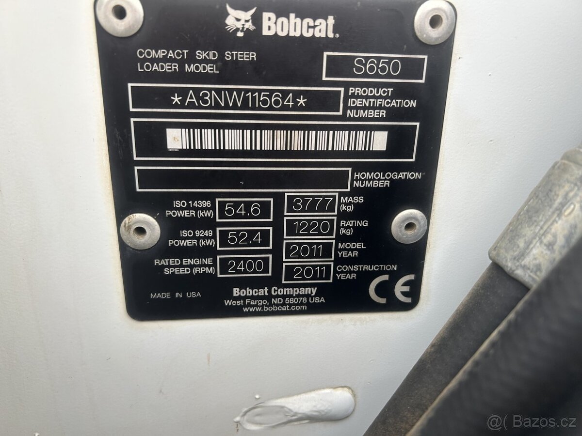 Bobcat S 650 nakladač - 7