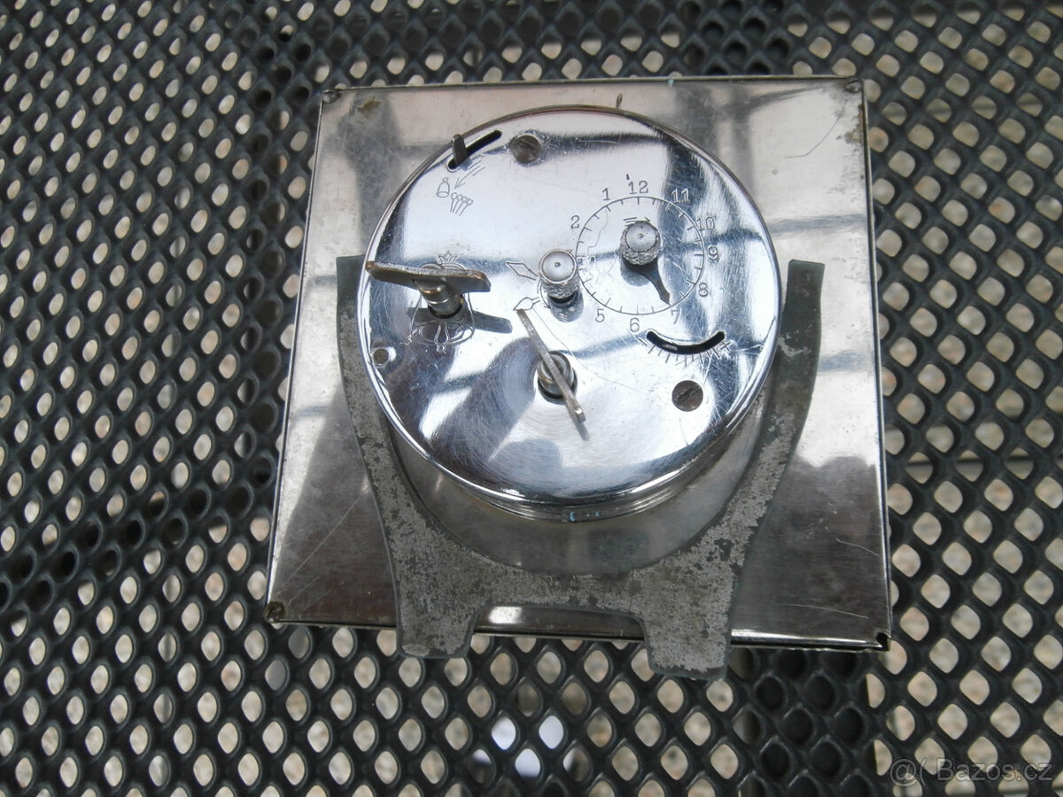 Budík starý starožitný včetně zaslání za 400 kč - 7