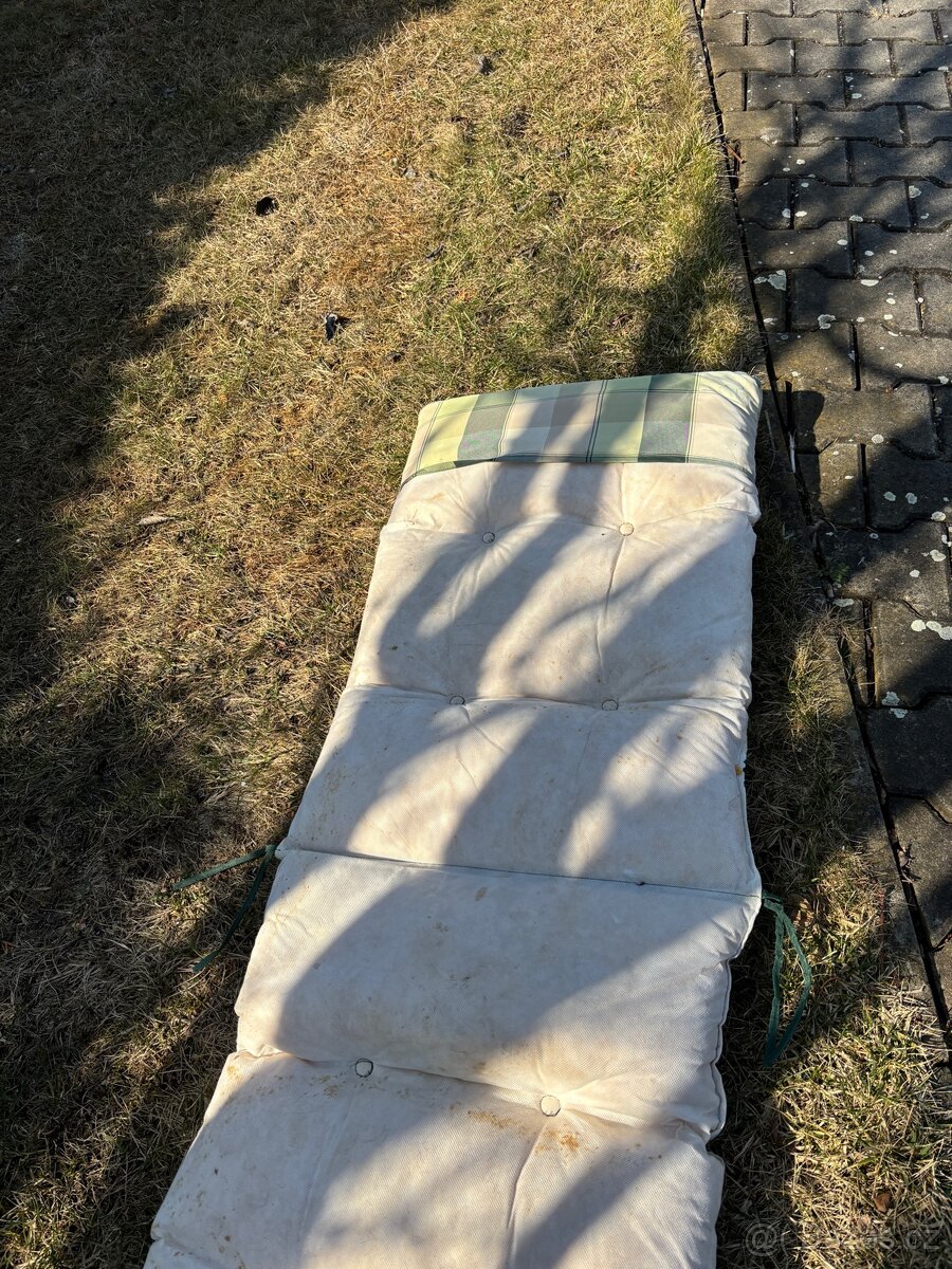 Kovové zahradní křeslo - 7