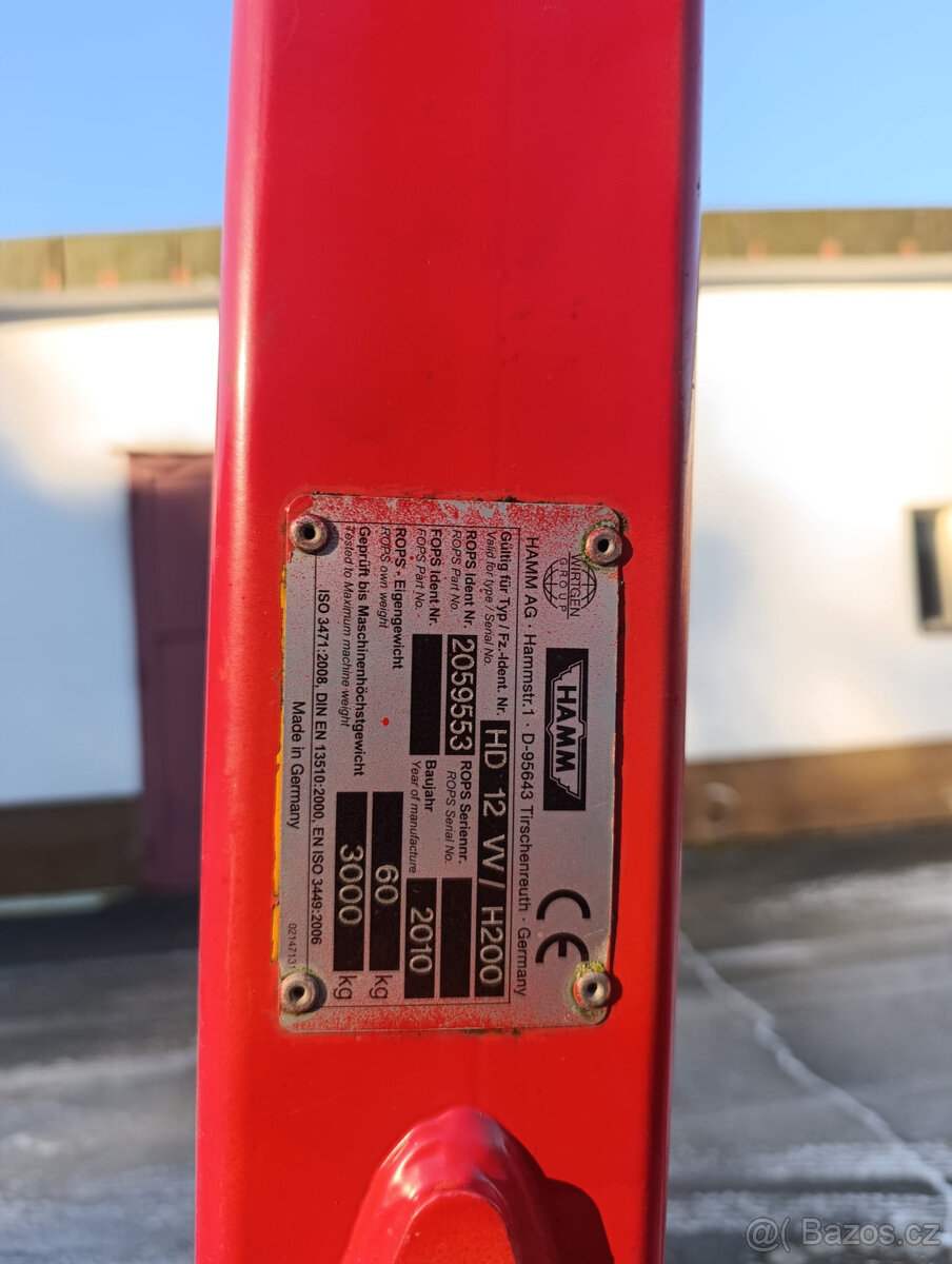 Vibrační válec HAMM HD 12VV - 7