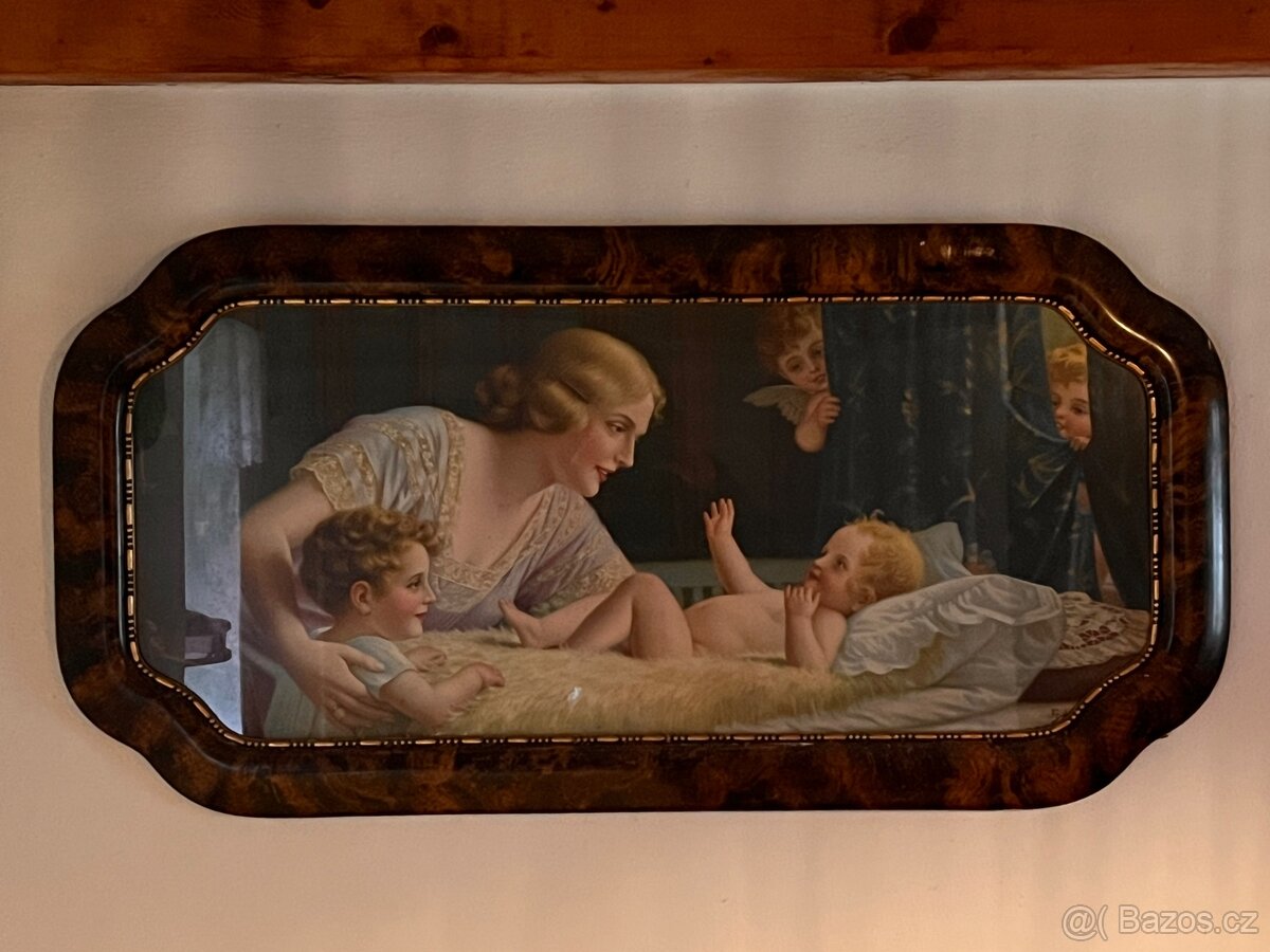 Starožitný nábytek — skříň židle… - 7