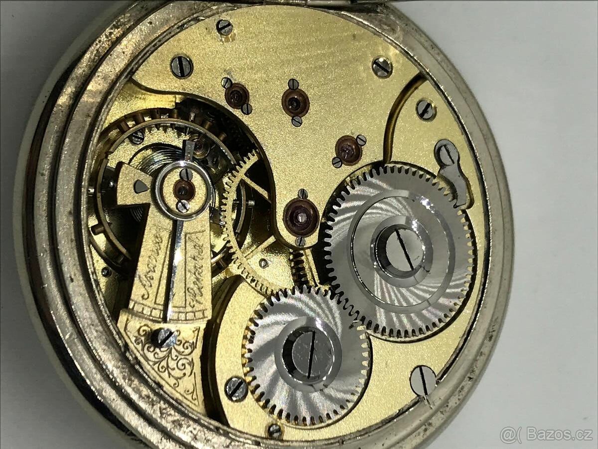 Kapesni hodinky Omega niklove - 7