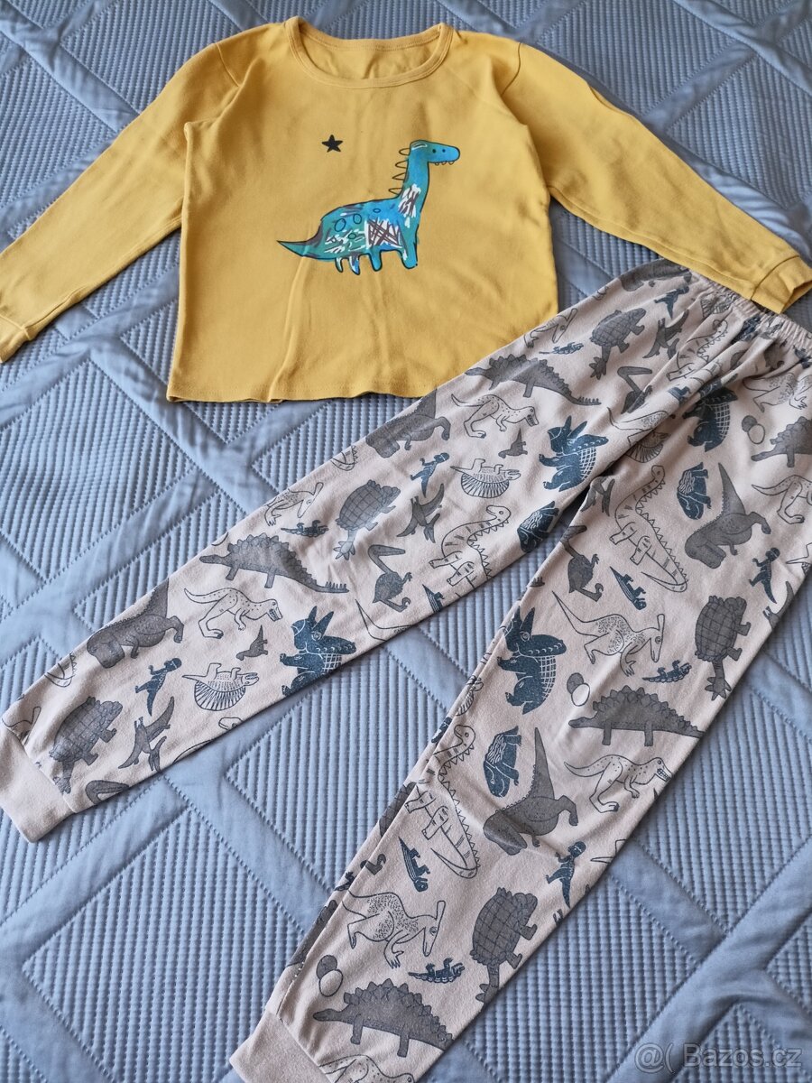 2x dětské pyžamo, 122/128 - 7