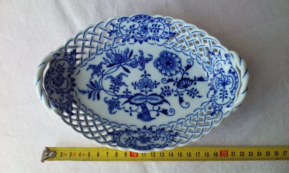 Prodám cibulák 4druhy košík na ovoce/pečivo 1Tř staré značen - 7