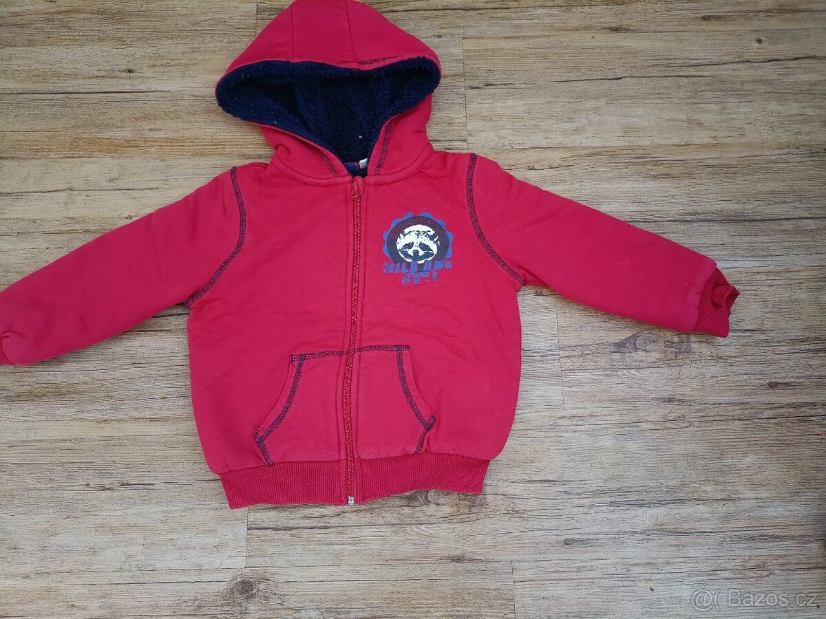 nepromokavé kalhoty Tchibo 98/104 + mikina Lupilu - 7