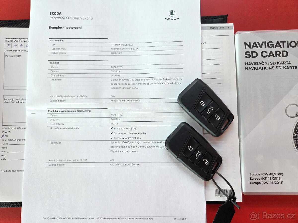 Škoda Superb Style Plus TDI DSG 1.majitel ČR - 7