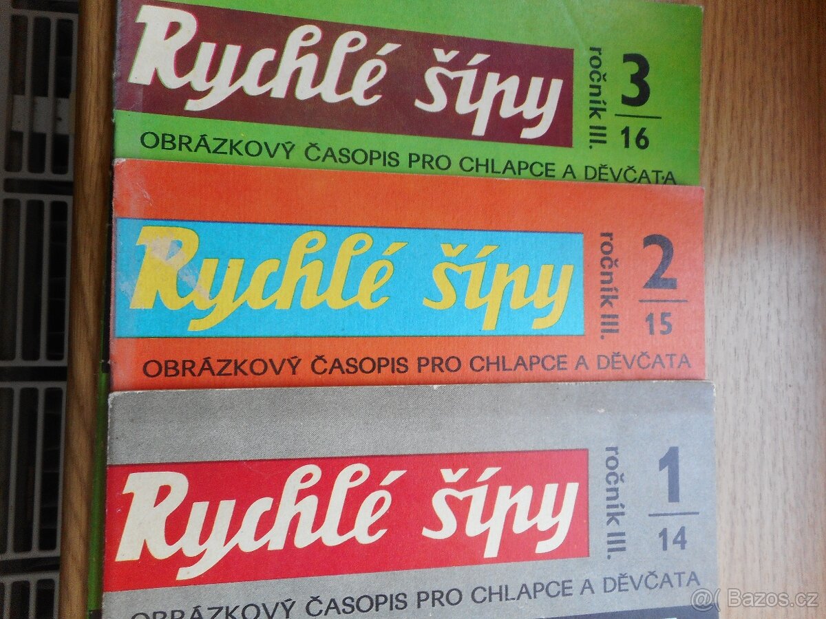Časopisy Rychlé šípy 1971 - 7
