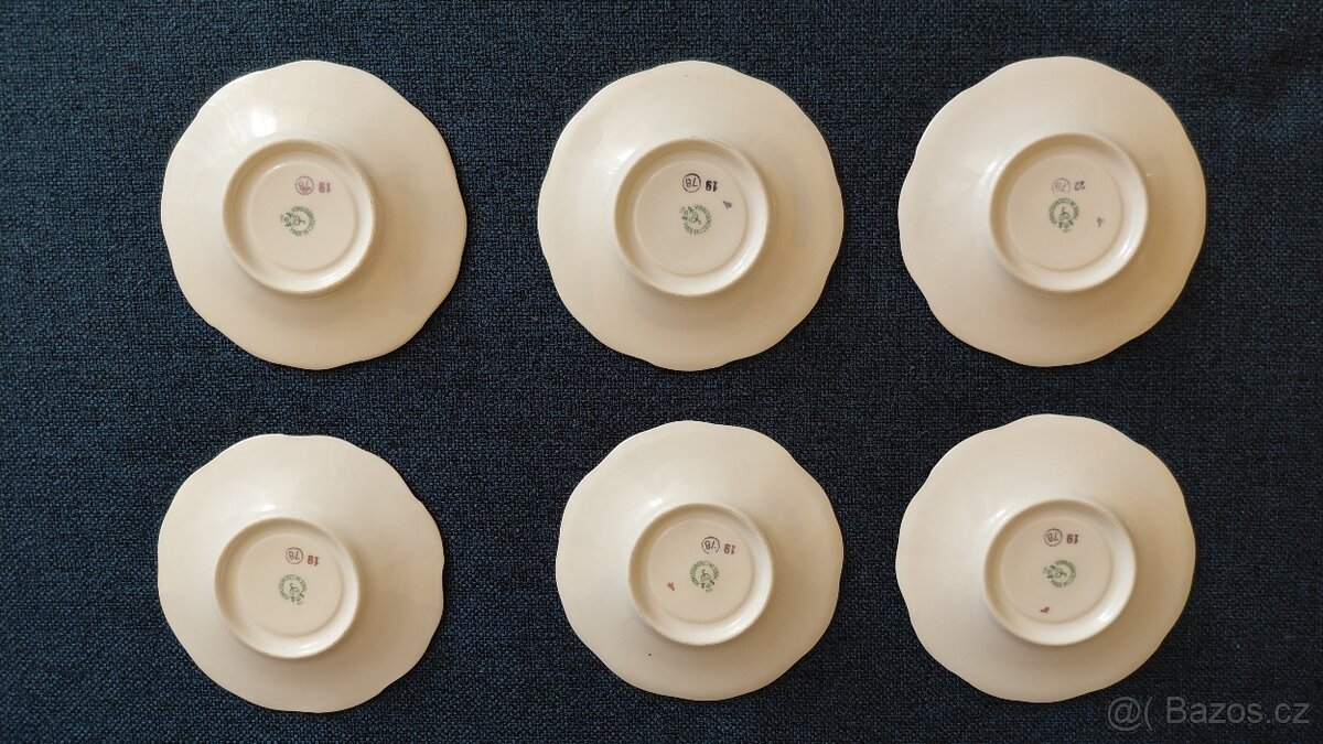 Kávový porcelánový servis - 7