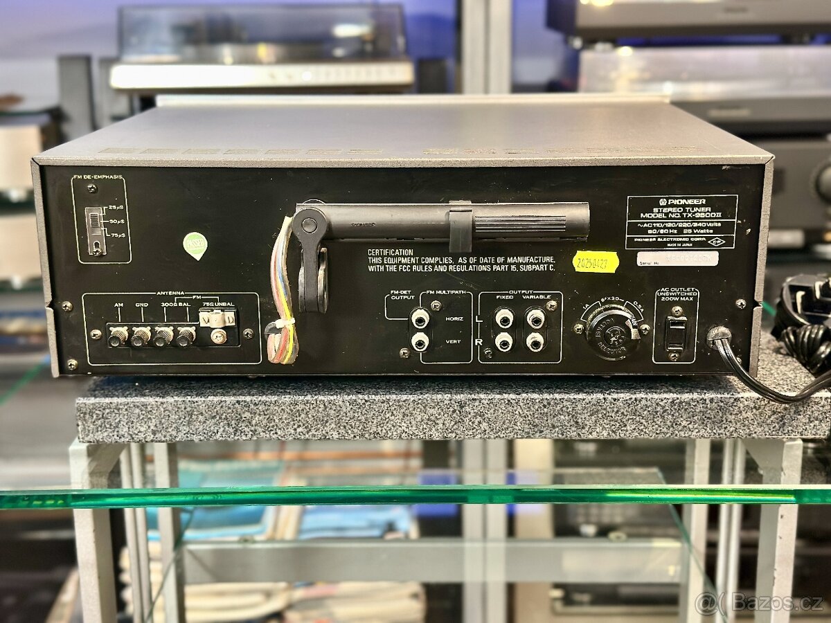 PIONEER TX-9500 II (r.1977) po servisu, záruka - 7