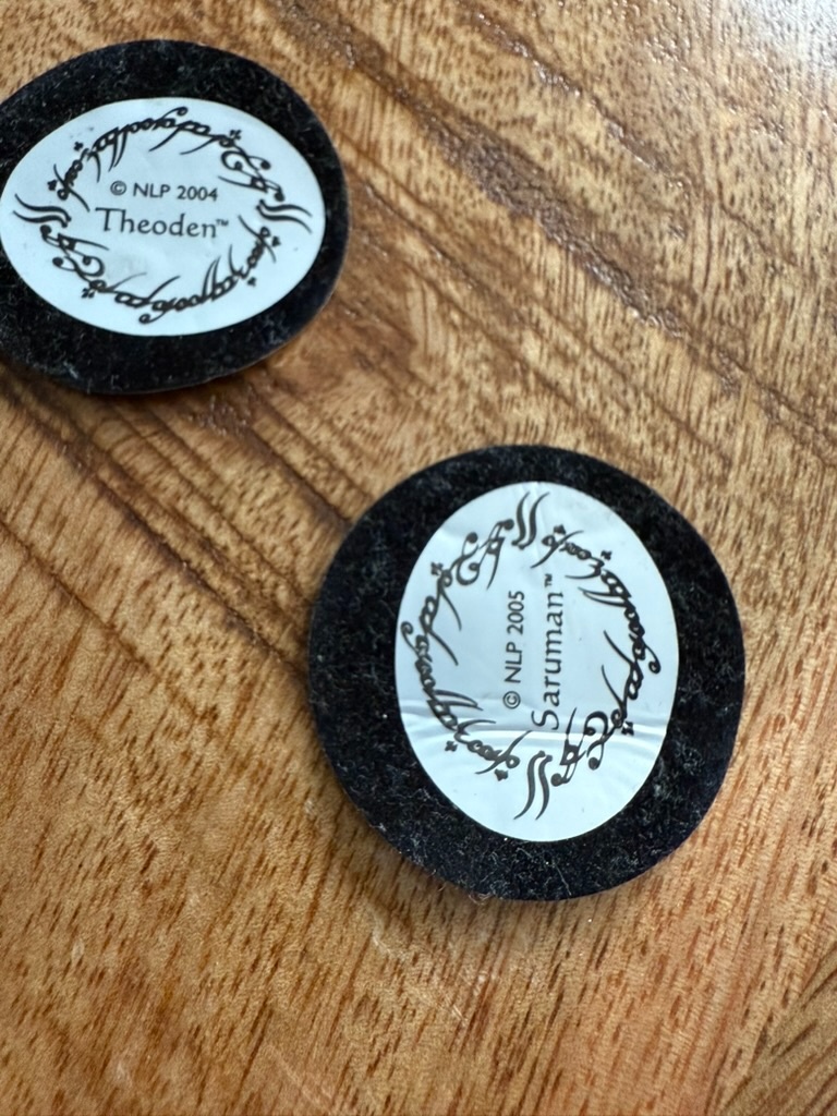 Kovové sběratelské figurky Pán Prstenů NLP 2005 - 7