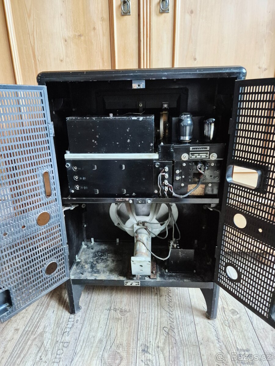 Starožitné rádio Philips 2601, "kamna", 1930-1931 - 7