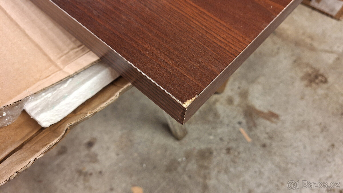 Nový konferenční stolek Manta ořech 110x65cm, výška 54cm - 7