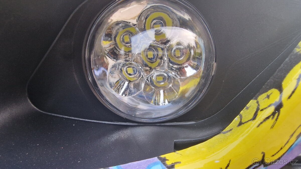 Dětská elektro čtyřkolka ATV Torino 1200W 48V graffiti žlutá - 7