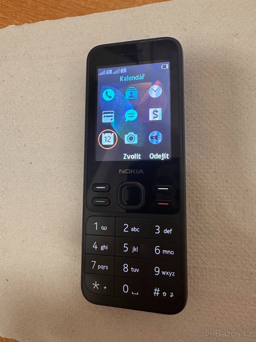 NOKIA 150 na dvě SIM karty, plně funkční s baterií - černá - 7