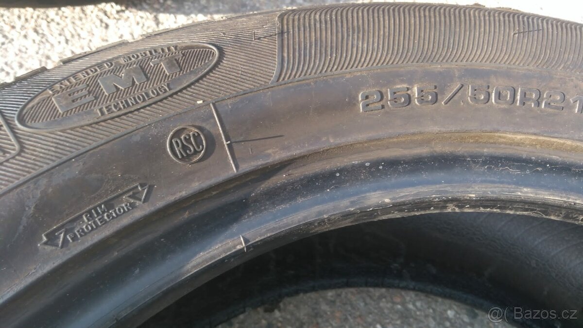 255/50/21 + 285/45/21 Goodyear - letní pneu RunFlat - 7