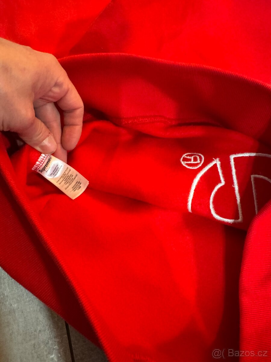Supreme cervena mikina - 7