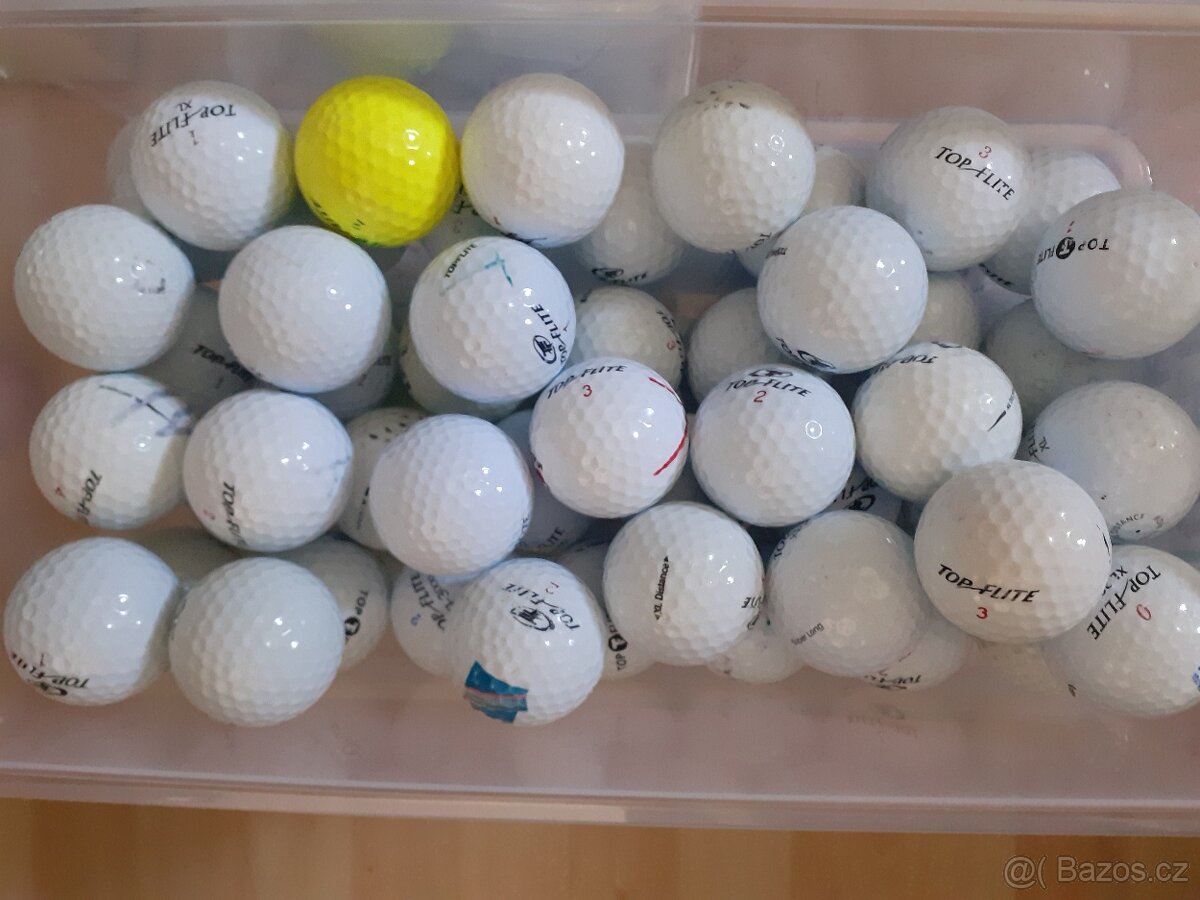 ZNAČKOVÉ GOLFOVÉ MÍČKY LEVNĚ OD 10,-ZA KS.PRO HRU NA HŘIŠTI - 7