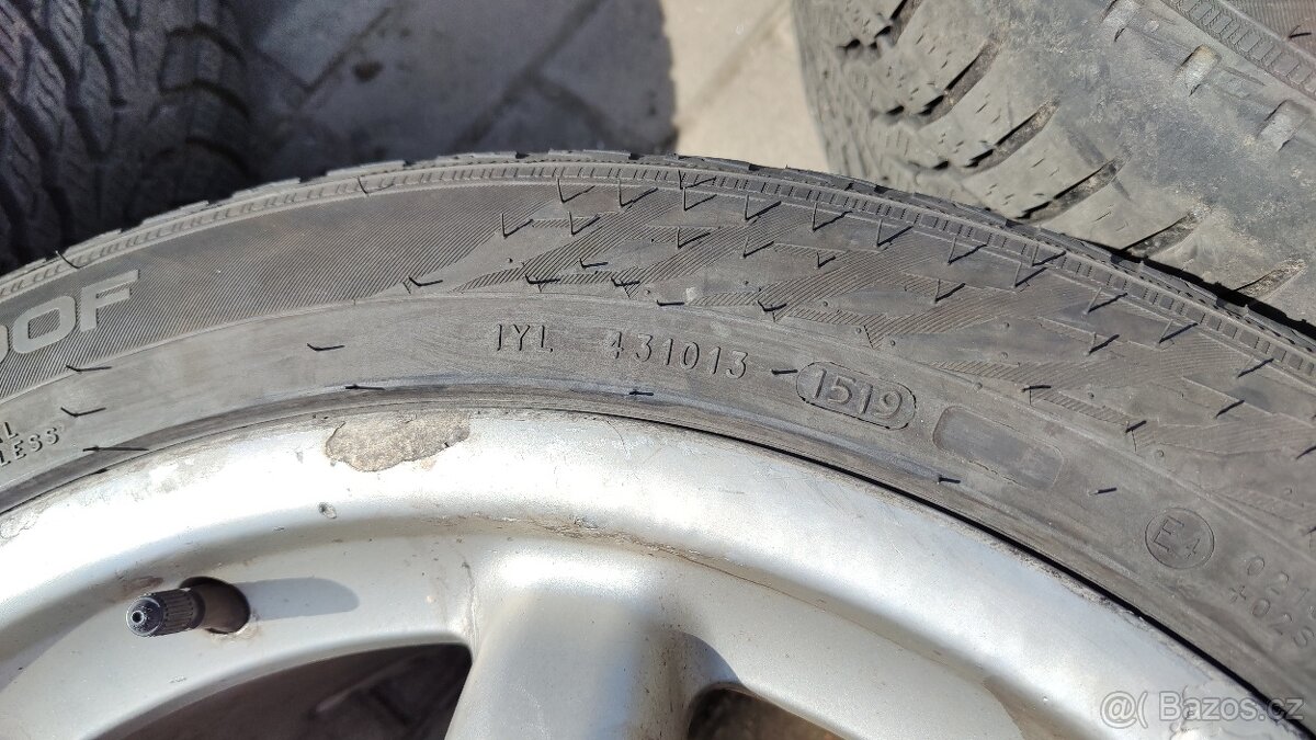 Zimní origo Audi 18" 5x112 pneu Nokian 2x 7mm - 7