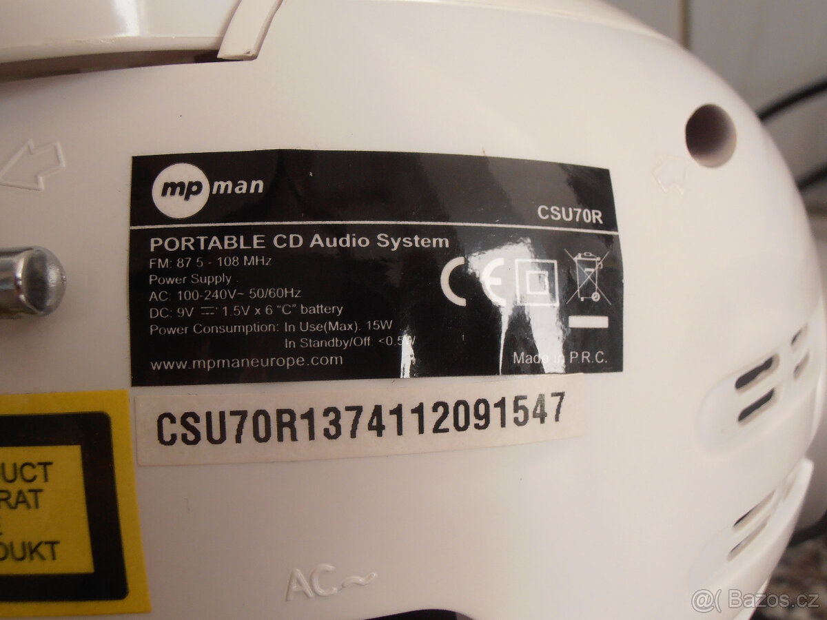 Rádio s CD přehrávačem - 7